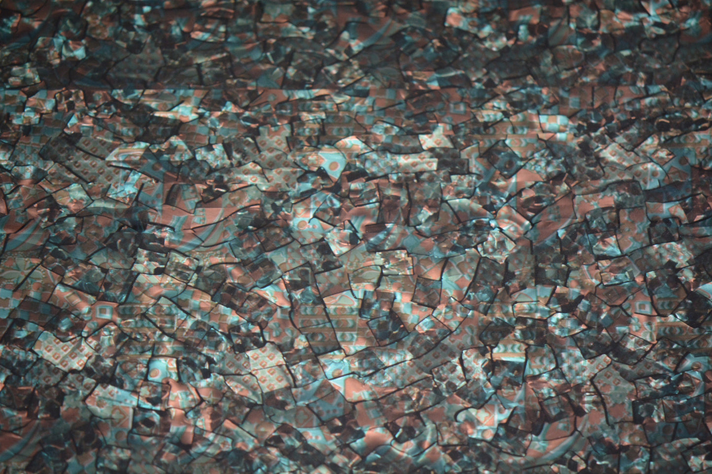 Ribbon Pattern Mazzucchelli Cellulose Acetate Sheet