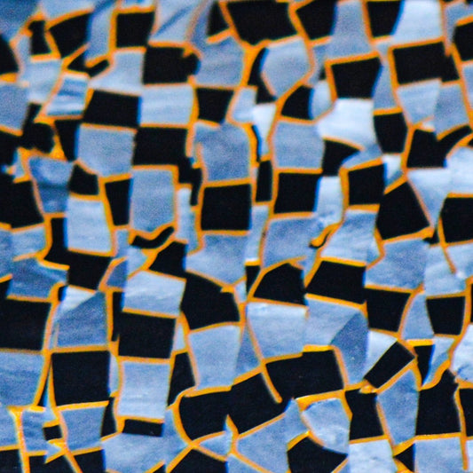 Blue Mosaic Mazzuccelli Cellulose Acetate Sheet