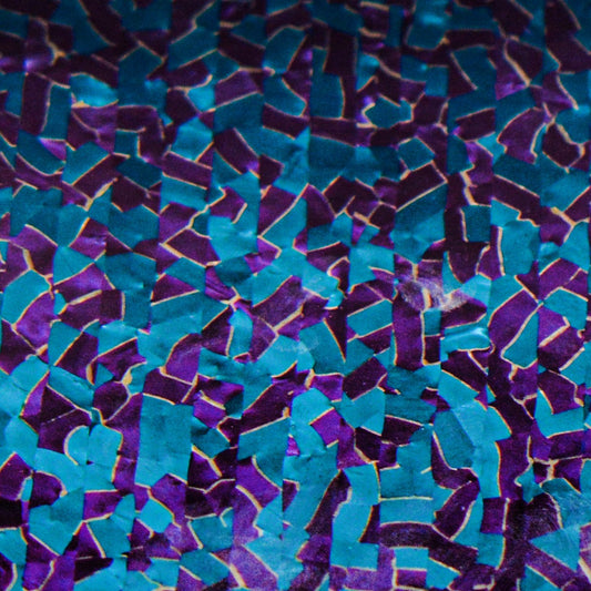Cobalt Mosaic Mazzucchelli Cellulose Acetate Sheet