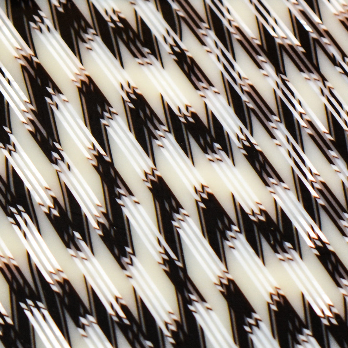 Ivory Dash Mazzucchelli Cellulose Acetate Sheet