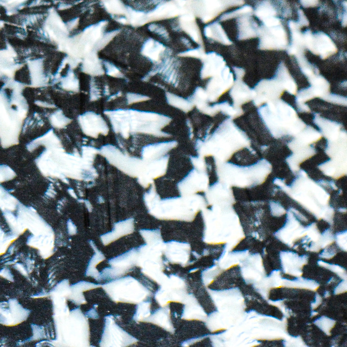 Black and White Mazzucchelli Cellulose Acetate Sheet