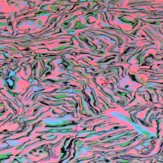 Pink Swirl Mazzucchelli Acetate Sheet