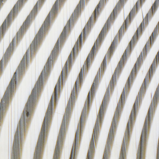 Ivory Stripe Mazzucchelli Cellulose Acetate Sheet