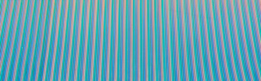 Rainbow Striped Mazzucchelli Cellulose Acetate Sheet